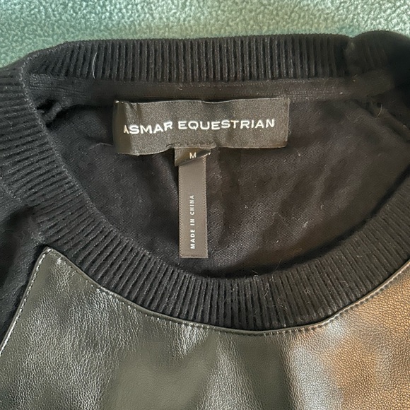 Asmar Equestrian Ladies Medium leather riding top - Picture 5 of 6